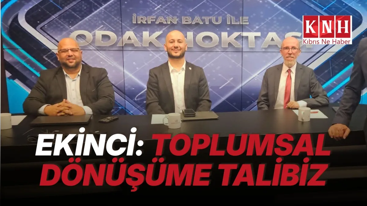 TDP Genel Sekreteri Ekinci: “İktidardan öte toplumsal dönüşüme talibiz”