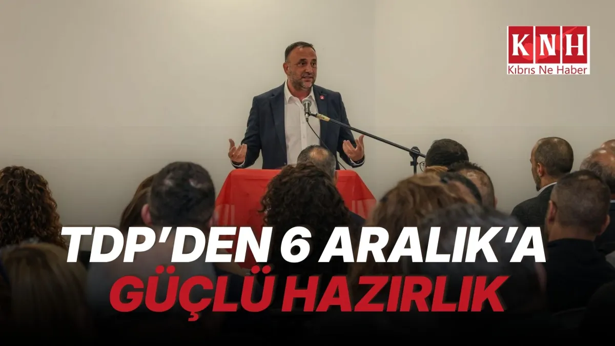 Çeler: “Hedef Meclis’te ve yerel yönetimde güçlü TDP”