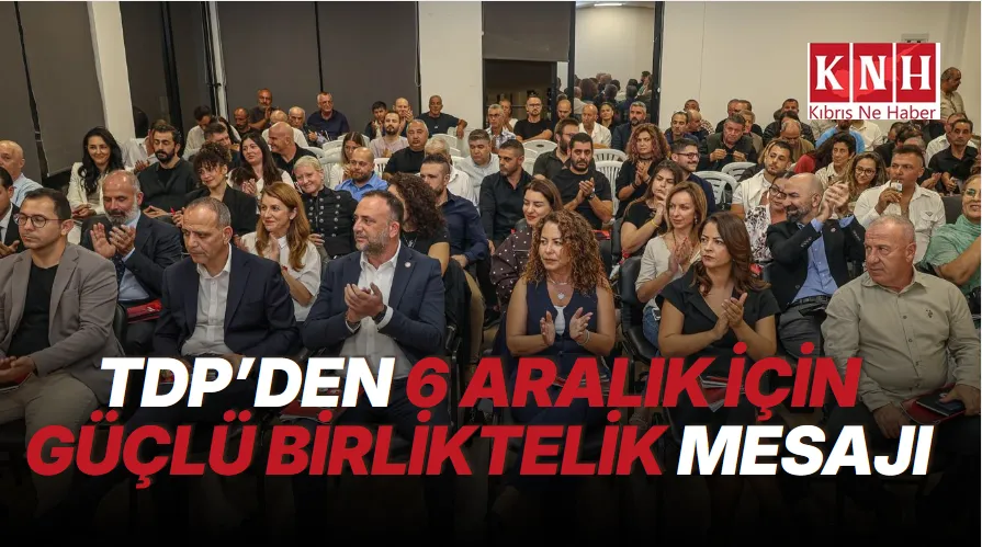 Çeler: “Hedefimiz Meclis’te güçlü temsil, yerel yönetimlerde daha güçlü TDP”