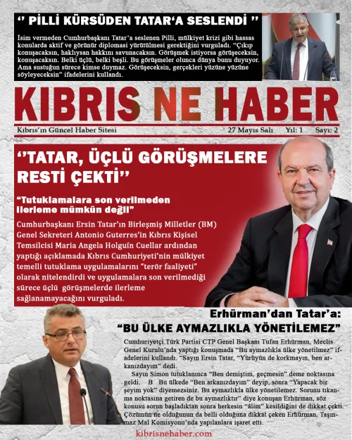 27 Mayıs 2025 Salı