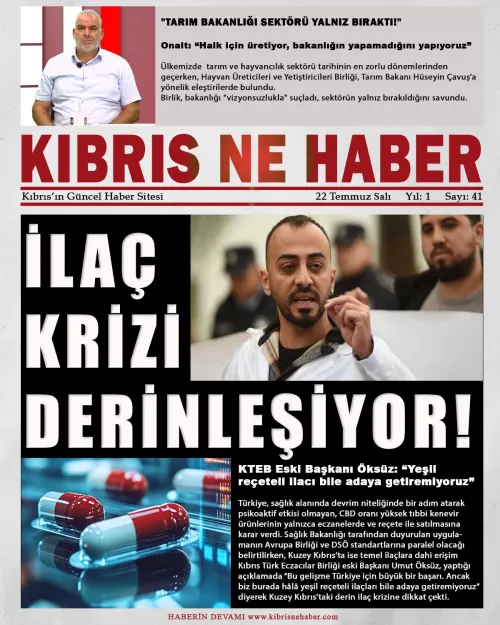 22 Temmuz 2025 Salı