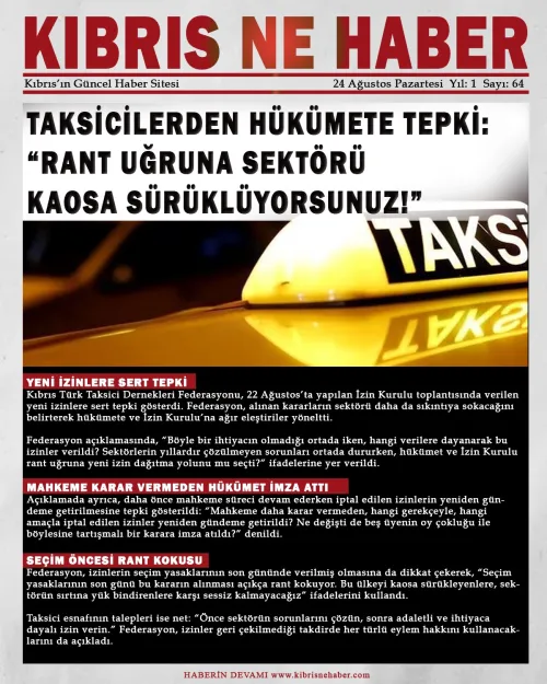 24 Ağustos 2025 Pazartesi