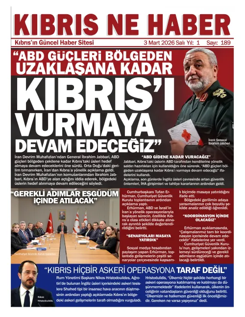 3 Mart 2026 Salı