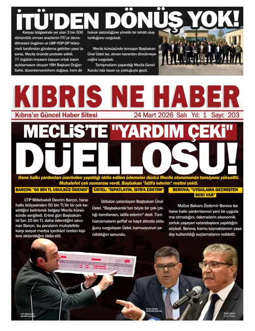 24 Mart 2026 Salı