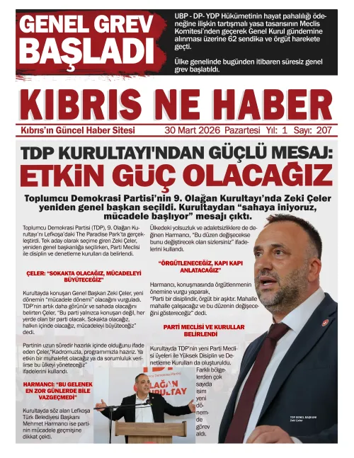 30 Mart 2026 Pazartesi