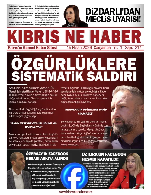 15 Nisan 2026 Çarşamba