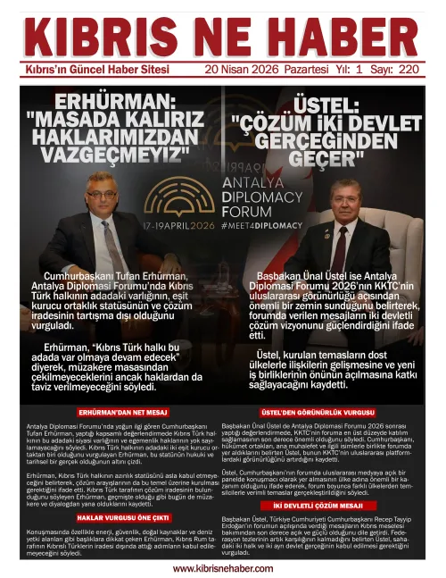 20 Nisan 2026 Pazartesi