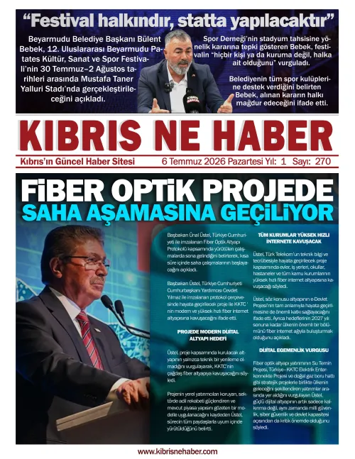 6 Temmuz 2026 Pazartesi