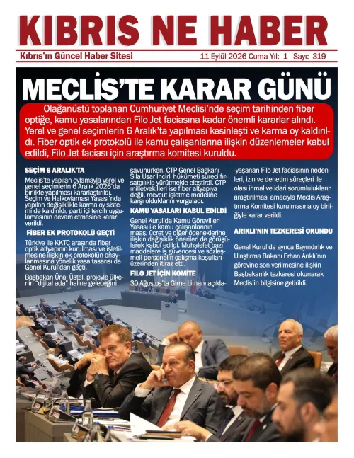 11 Eylül 2026 Cuma