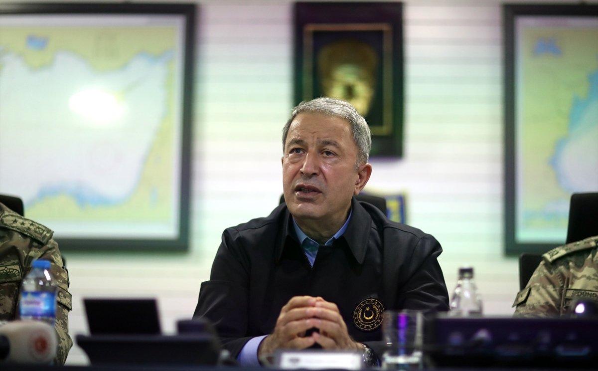 TC Milli Savunma Bakanı Akar'dan “Doğu Akdeniz” Mesajı