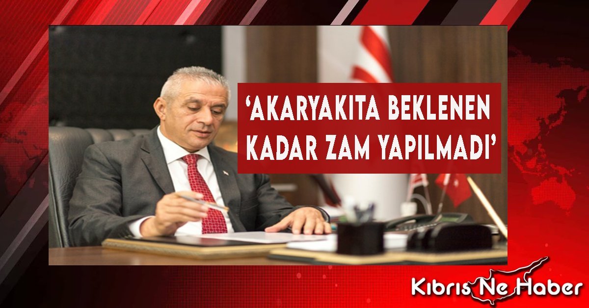 ‘Akaryakıta Beklenen Kadar Zam Yapılmadı’