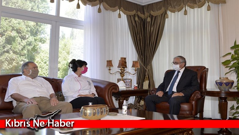 Cumhurbaşkanı Akıncı,  Aşçılık Olimpiyatlarında  Altın Madalya Kazanan Şef Barut’u Kabul Etti