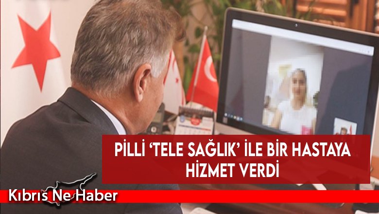 Pilli ‘Tele Sağlık’ ile bir hastaya hizmet verdi