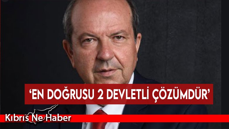 ‘En doğrusu 2 devletli çözümdür’