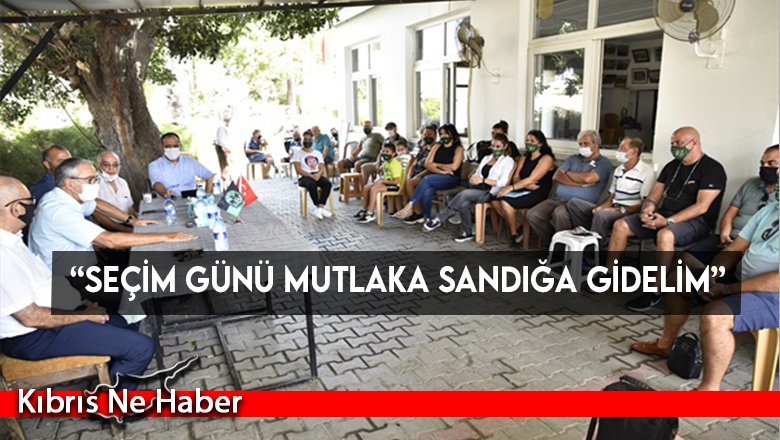 Akıncı'dan "Sandığa Gidin" Çağrısı