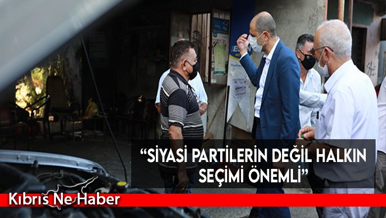 “Siyasi partilerin değil halkın seçimi önemli”