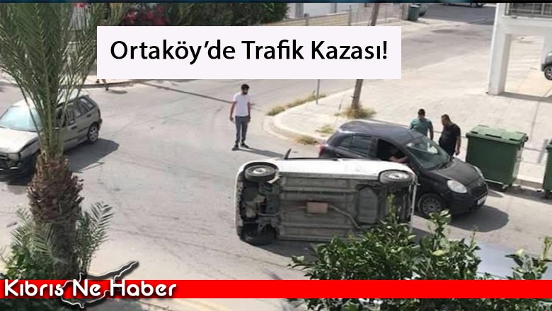 Ortaköy’de trafik kazası!