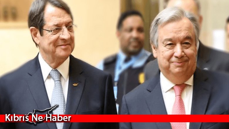Anastasiadis Guterres’e mektup gönderdi