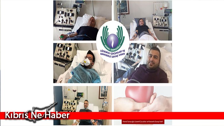 10 ayda beş gönüllü hastalara umut oldu