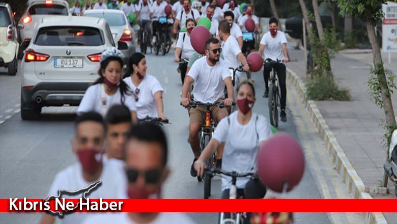 Gençler Girne’de de pedalları ‘ileri’ye çevirdi