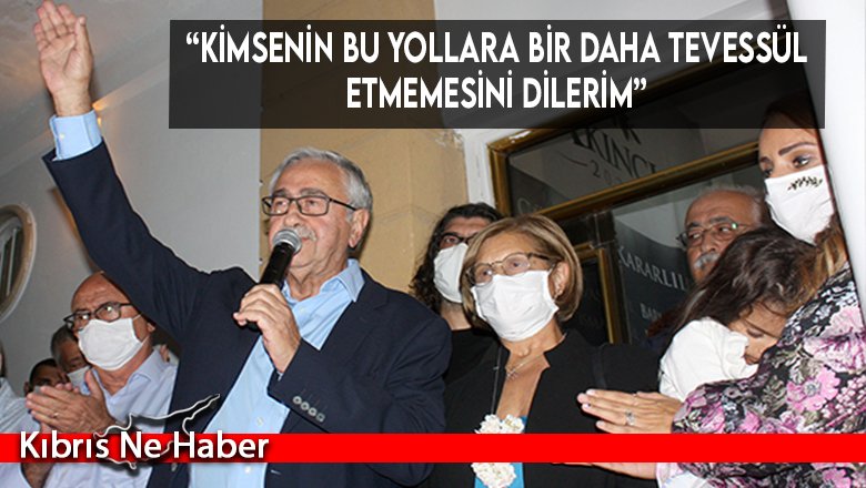 “Kimsenin bu yollara bir daha tevessül etmemesini dilerim”