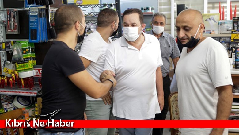 Denktaş’tan Sanayi Bölgelerine Ziyaret