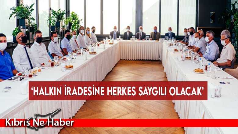 ‘Halkın iradesine herkes saygılı olacak’