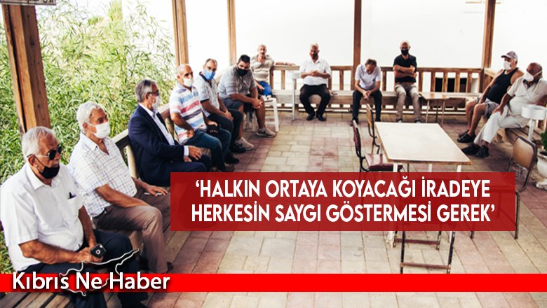 ‘Halkın ortaya koyacağı iradeye herkesin saygı göstermesi gerek’