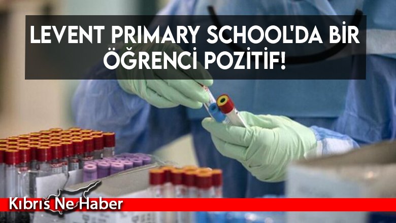Levent Primary School'da bir öğrenci pozitif!