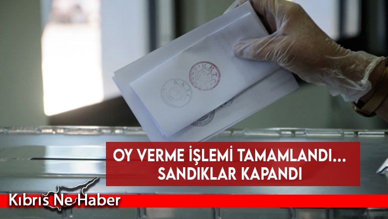 Oy Verme İşlemi Tamamlandı… Sandıklar Kapandı