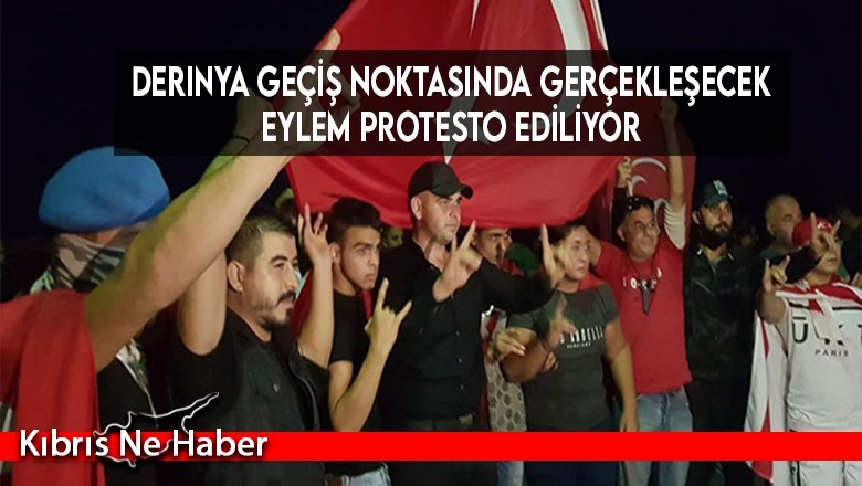 Derinya geçiş noktasında gerçekleşecek eylem protesto ediliyor