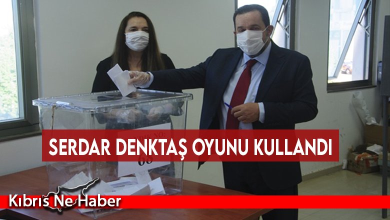 Serdar Denktaş oyunu kullandı