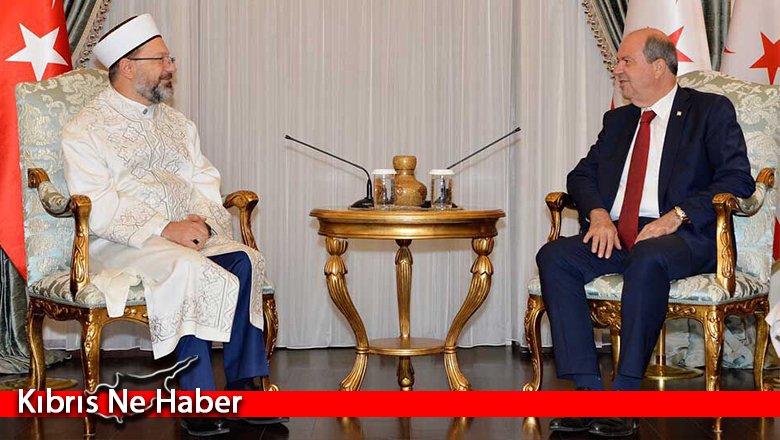 Tatar, TC Diyanet İşleri Başkanı Dr. Ali Erbaş’ı kabul etti