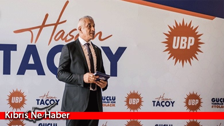 Taçoy, UBP Genel Başkanlığı için yol haritasını açıkladı