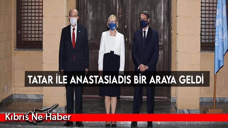 Tatar ile Anastasiadis bir araya geldi