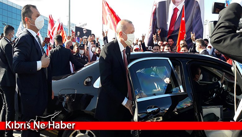 Erdoğan’a Havaalanı’nda yoğun ilgi