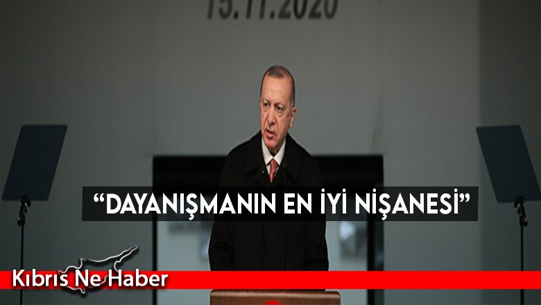 “Dayanışmanın en iyi nişanesi”
