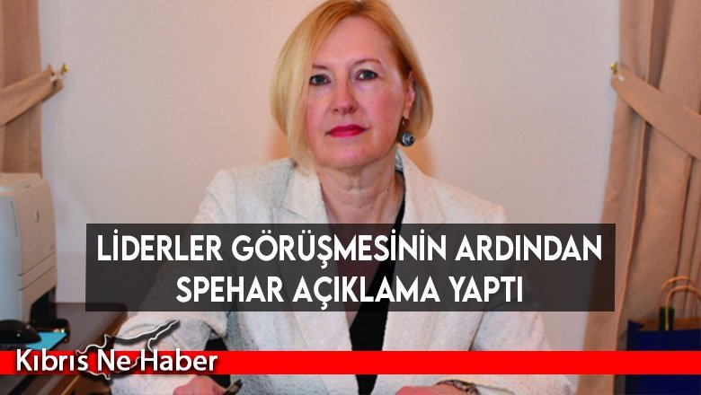 Liderler görüşmesinin ardından Spehar açıklama yaptı