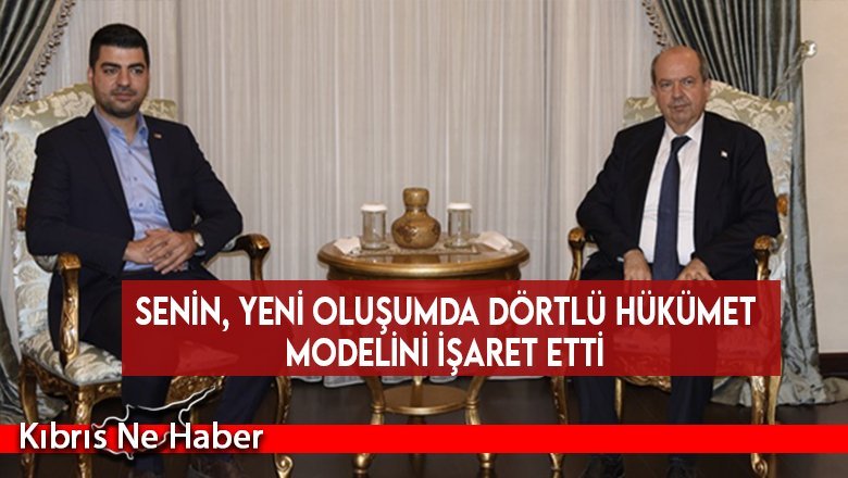 Senin, yeni oluşumda dörtlü hükümet modelini işaret etti