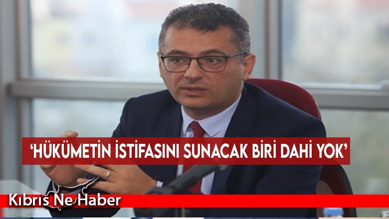 ‘Hükümetin istifasını sunacak biri dahi yok’
