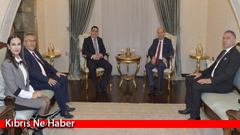 Tatar, DAÜ Rektörüyle görüştü