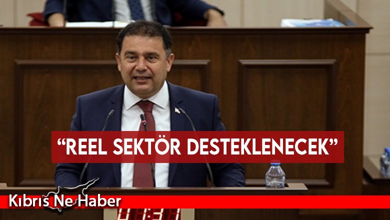 “Reel sektör desteklenecek”