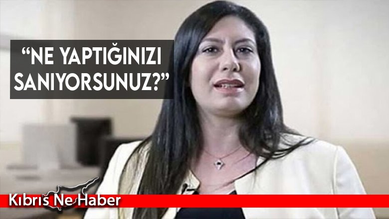 “Ne yaptığınızı sanıyorsunuz?”