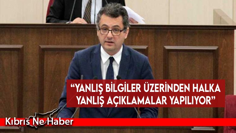 “Yanlış bilgiler üzerinden halka yanlış açıklamalar yapılıyor”