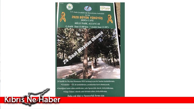 Çocukluk Çağı Kanserlerinin Farkındalık ve Bilinçlendirme Ayı yürüyüşü düzenlenecek