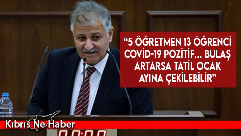 Sağlık Bakanı Pilli: Okullarda bulaş artarsa tatil ocak ayına çekilebilir