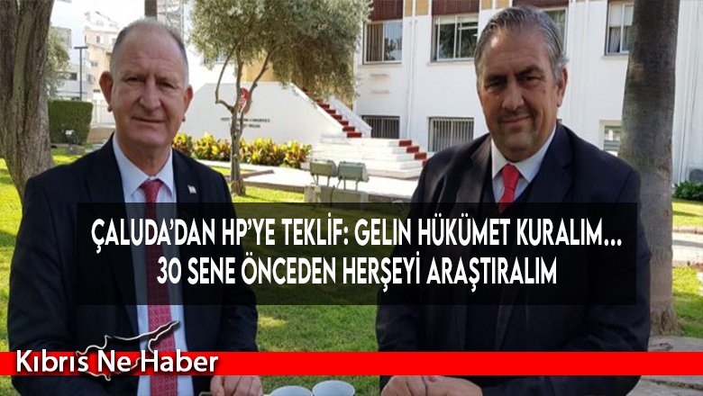 Çaluda’dan HP’ye teklif