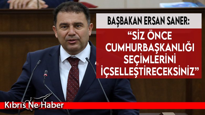 “Siz önce cumhurbaşkanlığı seçimlerini içselleştireceksiniz”