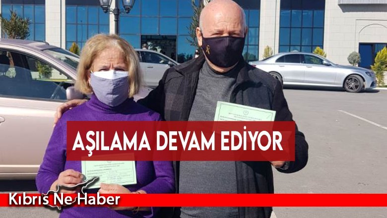 Aşı programı çerçevesinde 80 yaş ve üzeri kişiler aşılanıyor