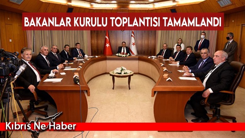 Bakanlar Kurulu toplantısı tamamlandı